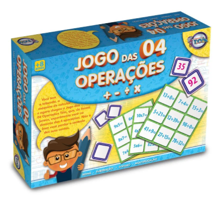 Jogo das 4 Operações Matematicas Educativo
