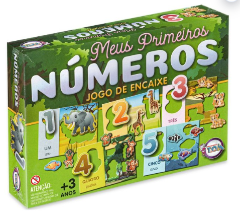 Jogo Pedagogico Meus Primeiros Numeros