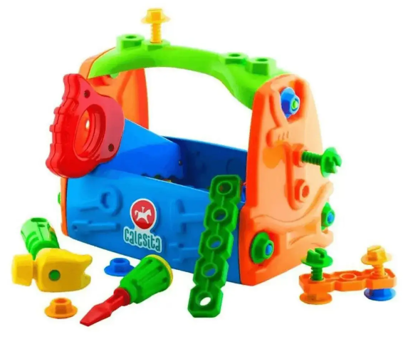 BRINQUEDO INFANTIL DIDATICO CAIXA DE FERRAMENTAS
