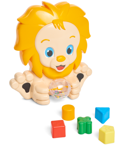 BRINQUEDO INFANTIL DIDATICO AMIGO LEÃO