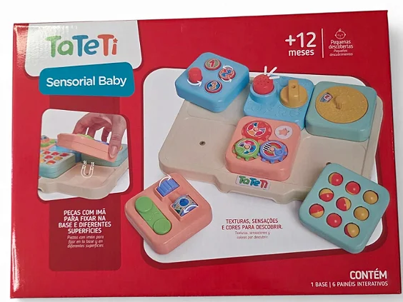 BRINQUEDO DIDATICO SENSORIAL BABY