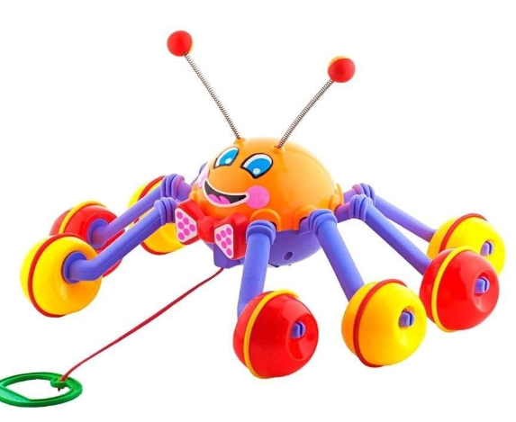 BRINQUEDO DIDATICO POLVO PARA PUXAR