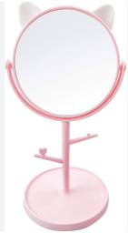 ESPELHO DE MESA GATINHO
