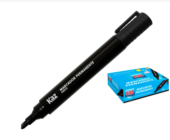 PINCEL MARCADOR PERMANENTE PRETO