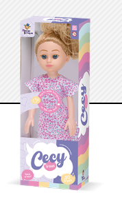 BONECA CECY 30 FRASES 37,5x13,5x8,5cm