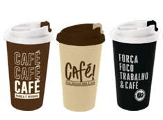 COPO VIAGEM POP PLASTICO 550ML ESTAMPA CAFE