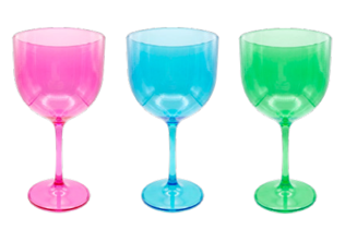 TAÇA GIN ACRILICA