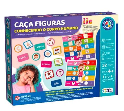 JOGO CACA FIGURAS - CONHECENDO O CORPO HUMANO UNICA