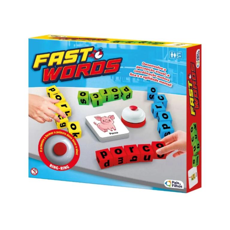 JOGO FAST WORDS UNICA