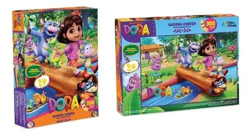 JOGO QUEBRA CABECA 300 PCS - DORA UNICA