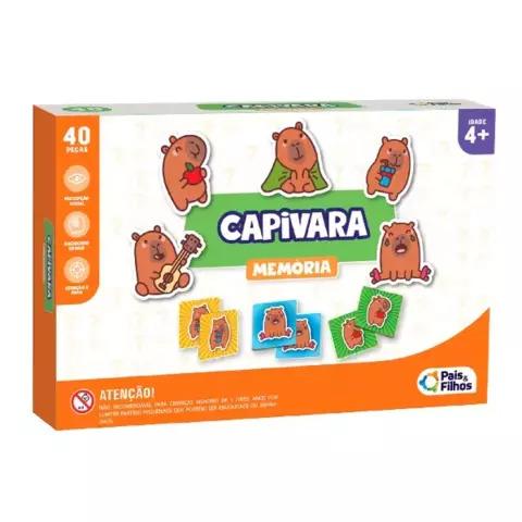 JOGO DA MEMORIA - CAPIVARA UNICA
