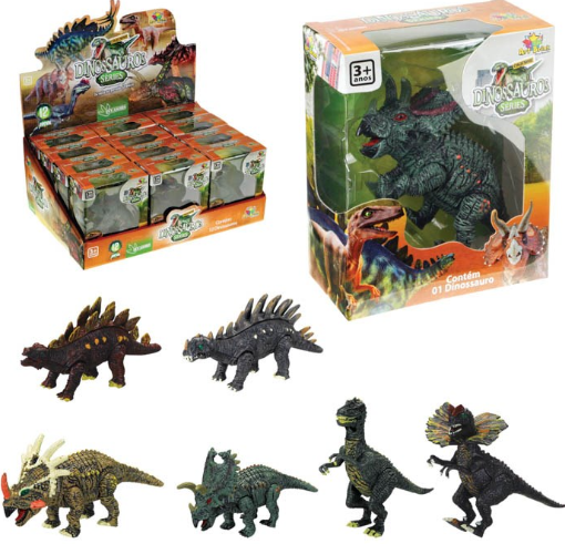 COLEÇÃO DINOSSAUROS SERIES INVASORES