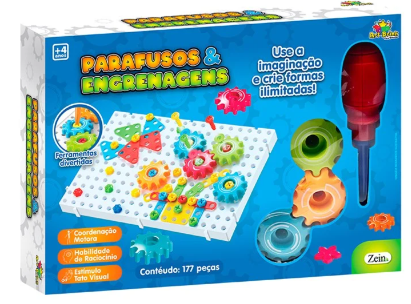 BRINQUEDO BANCADA INTERATIVA 177PÇS