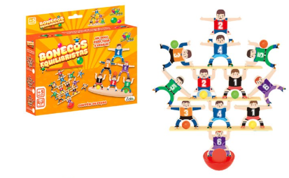 JOGO EQUILIBRA BONECOS 24PÇS