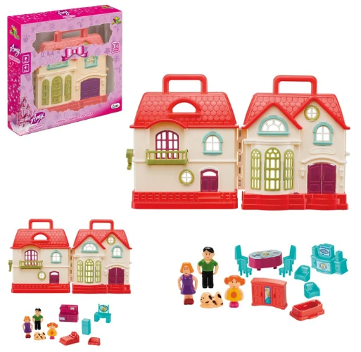 CASINHA DA PRINCESA COM LUZ/SOM E ACESSORIOS