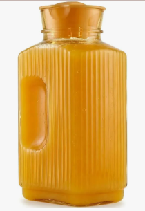 JARRA GARRAFA PLASTICO PRATIK AMARELO 1.700 ML
