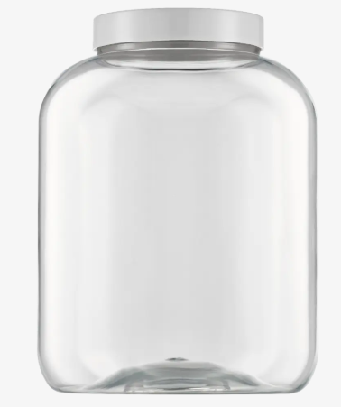 Pote Plastico Cristal Com Tampa 7000ml