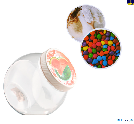 BALEIRO PLASTICO DECORADO PETIT 1.000 ML