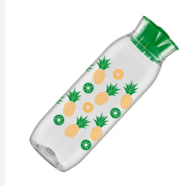 JARRA SUMMER PLASTICA1.400 ML ESTAMPA BANANA