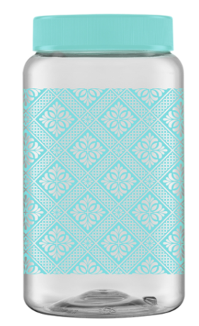 POTE PLASTICO MANTIMENTO 1.450 ML PERSA VERDE