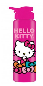 Garrafa Squeeze Hello Kitty 750 ml Rosa