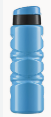 GARRAFA SQUEEZE STYLE AZUL FLUORESCENTE 750ML PLASTICA