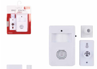 SENSOR DE PRESENÇA SONORO SEM FIO