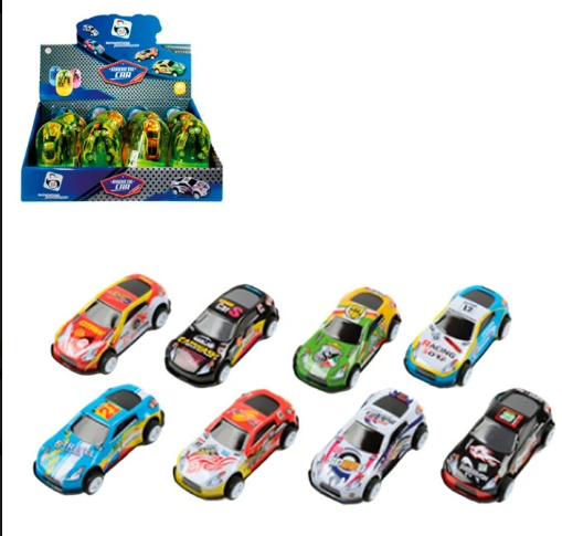 OVO DAYTONA COM 2 CARRINHOS DE METAL