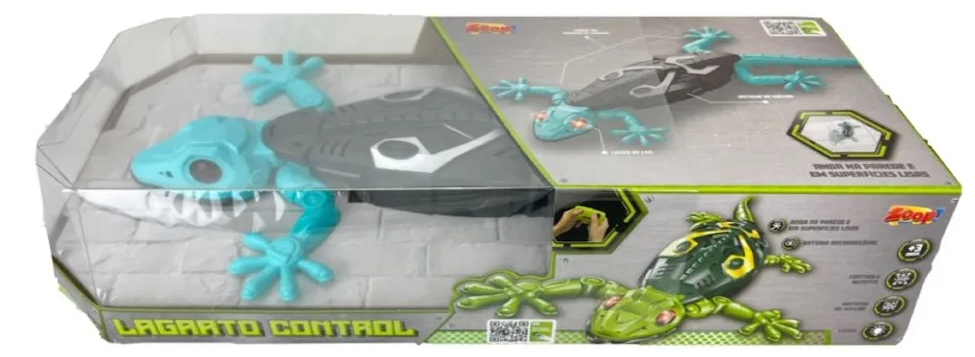 LAGARTO COM CONTROLE REMOTO RECARREGAVEL SOM / MOVIMENTO / LUZ