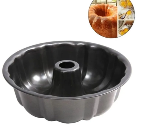 FORMA ANTIADERENTE C/ FURO CENTRAL 24X6CM - CM24