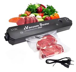 Seladora A Vacuo Domestica Bivolt Vedação Hermetica Para Conservar Alimentos