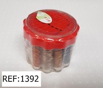 Kit Costureiro Com Linha Fita E Agulheiro