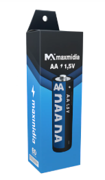 Pilha Maxmidia AA Com 60un