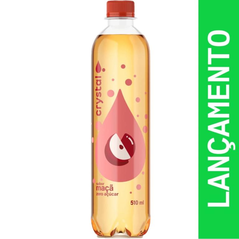 Água Crystal saborizada Maçã 510ml