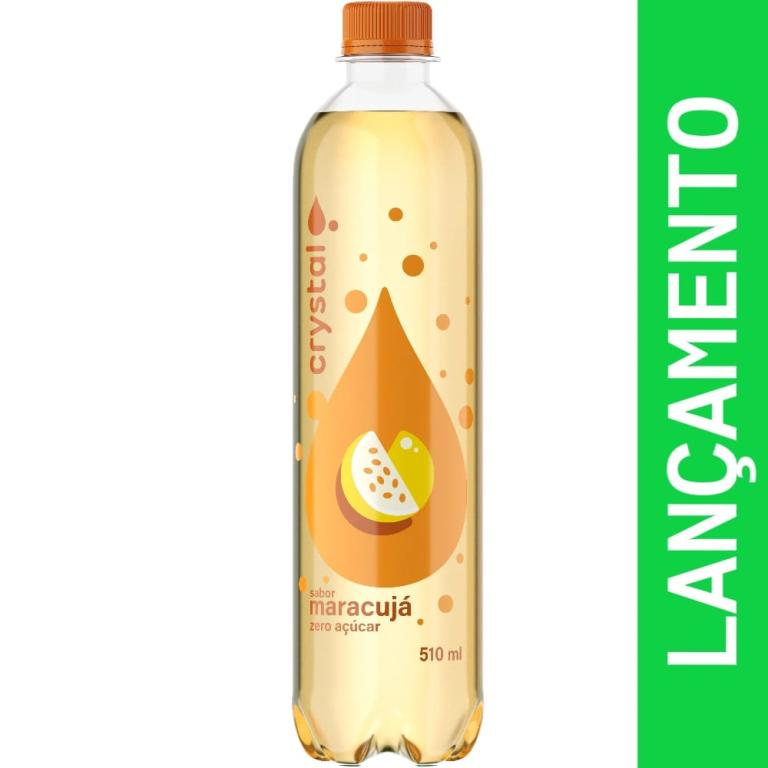 Água Crystal saborizada Maracuja 510 ml