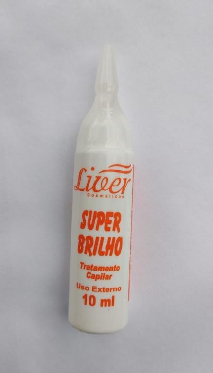 AMPOLA PARA CABELO SUPER BRILHO 10ml CX24