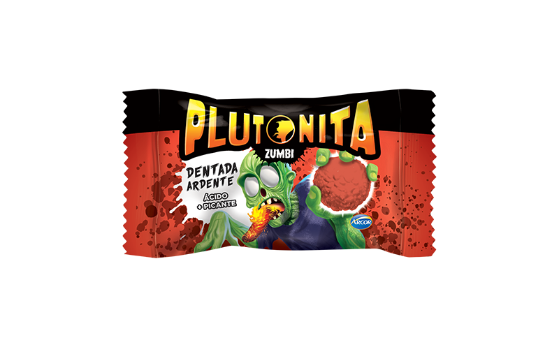 CHICLETE PLUTONITA DENTADA ARDENTE 40x1