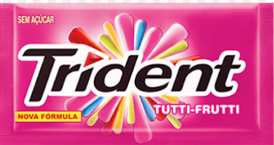 CHICLETE TRIDENT TUTTI FRUTTI 21x1