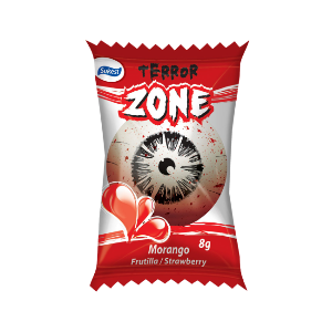 CHICLETE TERROR ZONE OLHO 40x1