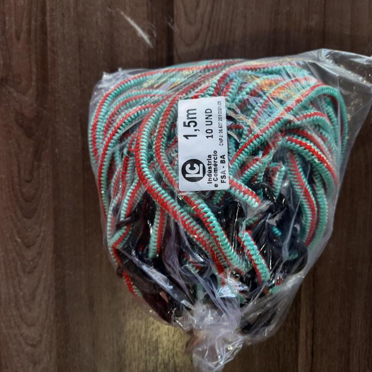 ELASTICO PARA MOTO  1,5mts 10x1