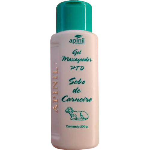 GEL MASSAGEM BRANCO APINIL  200GR