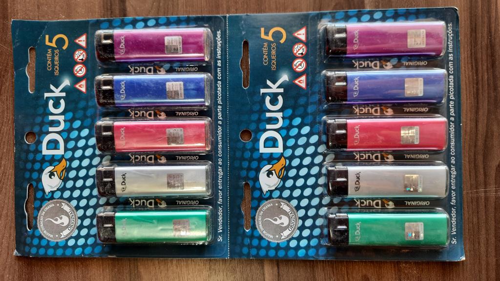 ISQUEIRO DUCK STRIKE 10X1