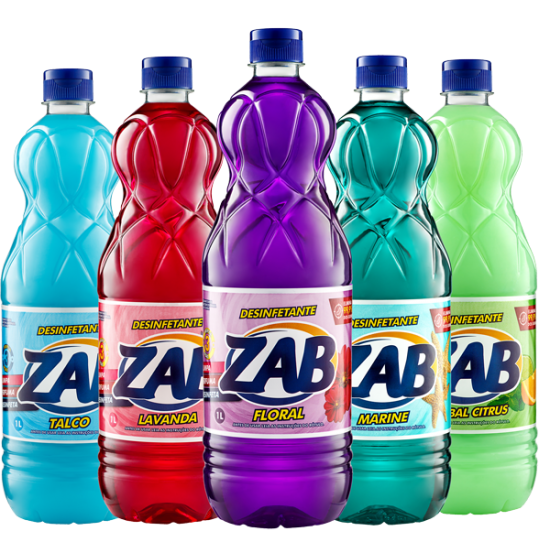 ZAB DESINFETANTE HERBAL 1L CX12