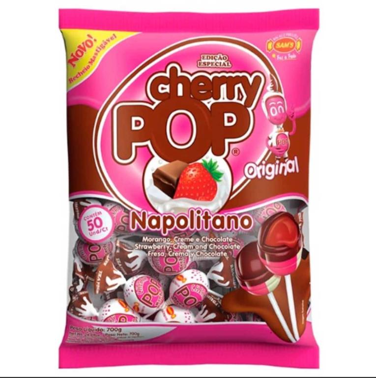 PIRULITO CHERRY POP NAPOLITANO