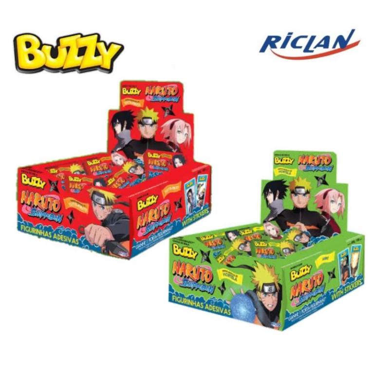 CHICLETE BUZZI NARUTO TUTTI FRUT  90x1