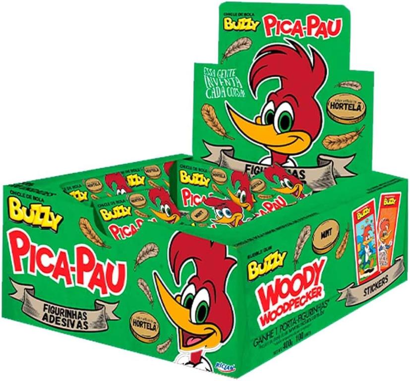 CHICLETE BUZZI PICA-PAU HORTELA 90x1