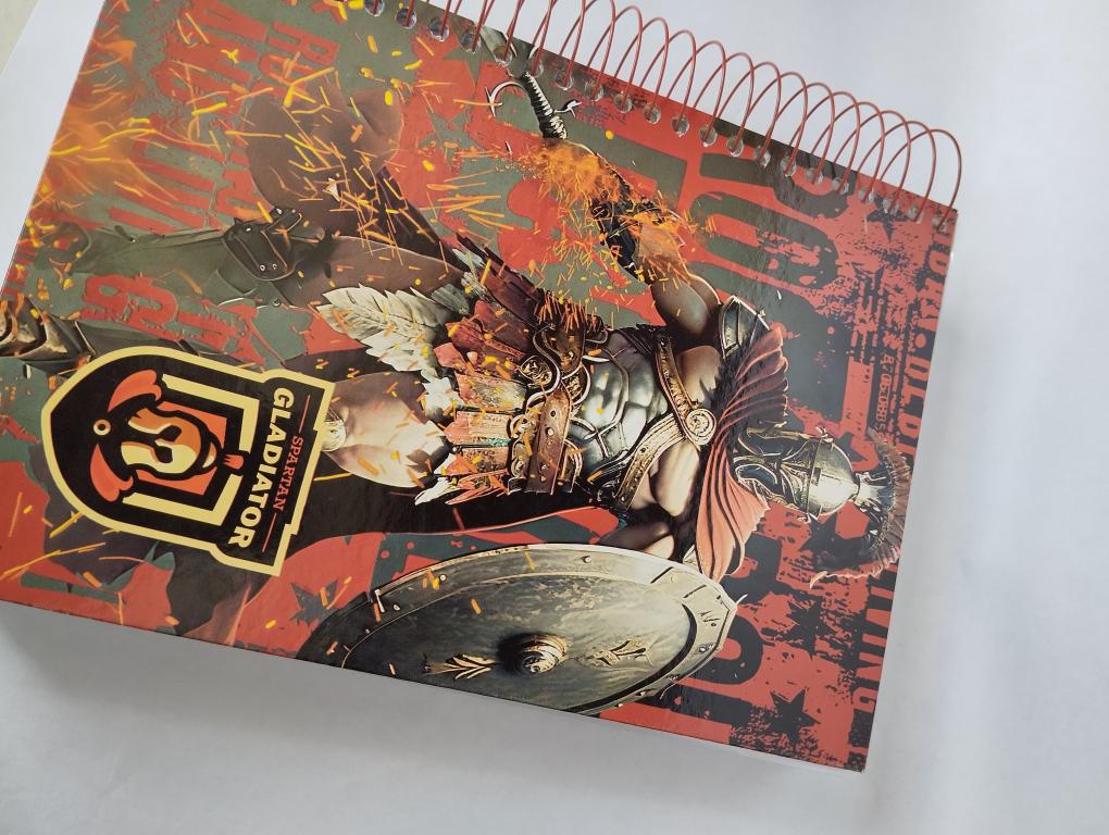 CADERNO 20 MATÉRIAS 400 FOLHAS GLADIADOR