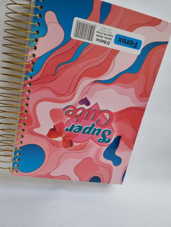 CADERNO 20 MATÉRIAS 400 FOLHAS SUPER CUTE