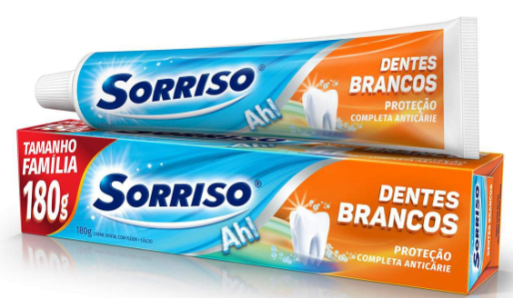 CREME DENTAL SORRISO 180G