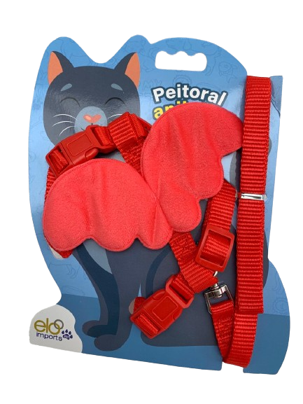 PEITORAL CAT ANJINHO M CORES SORTIDAS EL-P519 C/12